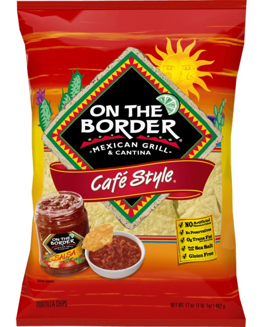 Café Style  On The Border Chips and Dips