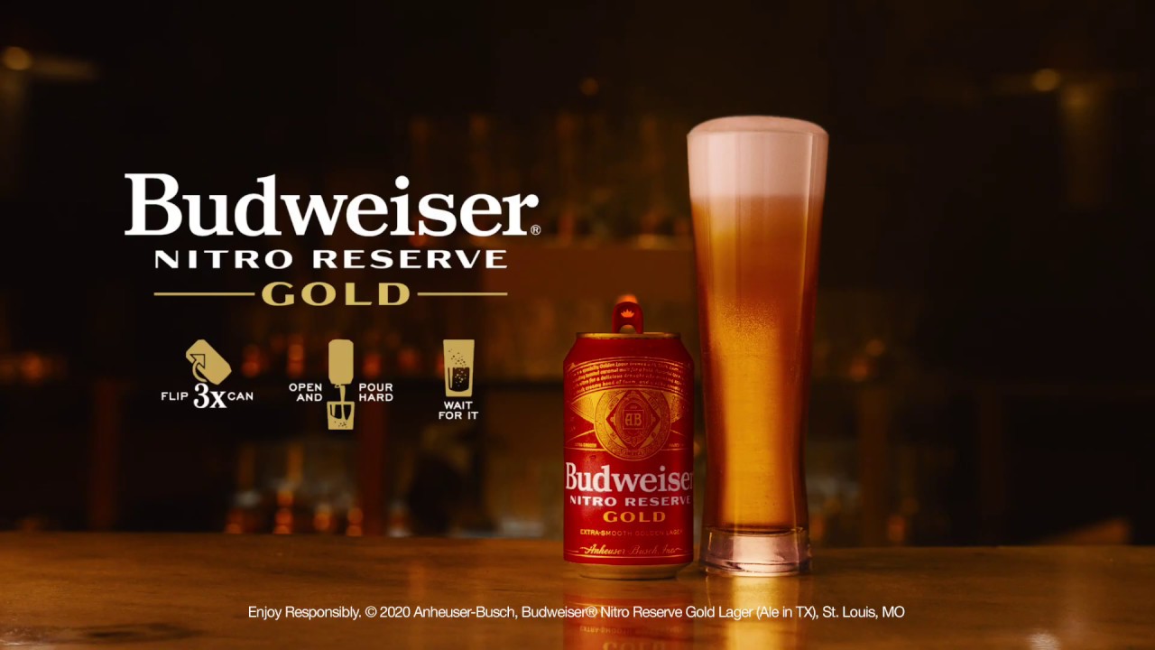 Anheuser Busch Bud Nitro Reserve Gold Magruder S Of Dc