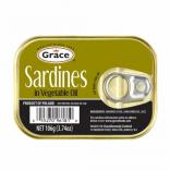Grace - Sardines In Vegetable Oil 0