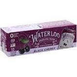 Waterloo - Zero Calorie Black Cherry Sparkling Water 12 Pk 0