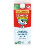Organic Horizon - 0% Skim Milk Half Gallon 0