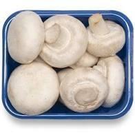 Produce - White Whole Mushrooms 8 OZ