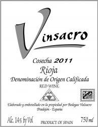 Vinsacro - Rioja 2015