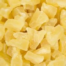 Produce - Dried Pineapple Pieces in Plastic Container 12 Oz