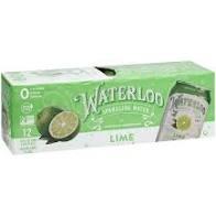 Waterloo - Zero Calorie Lime Sparkling Water 12 Pk