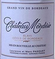 Chateau Mondesir 2020