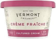 Vermont Creamery - Creme Fraiche 8 Oz