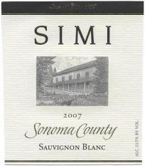 Simi Winery - Simi Sauvignon Blanc NV