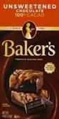 Baker's - Premium Baking Bar Unsweetened Chocolate 100% Cacao 4 Oz 0