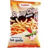 Calbee - Shrimp Chips Baked Hot Garlic 4 Oz 0