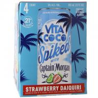 Captain Morgan - Vita Coco Strawberry Daiquiri (4 pack cans)