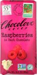 Chocolove Raspberries Dk - Chocolate Bar 3.2 oz 0