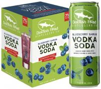 Dogfish - Blueberry Shrub Vodka Soda (4 pack cans) (4 pack cans)