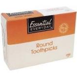 Essential Everyday - Round Toothpicks 250 Ct 0