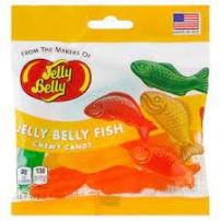 Jelly Belly - Fish Chewy Candy 3.5 Oz