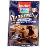 Loacker - Quadratini Chocolate Wafers Cookies 8.82 Oz 0