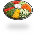 Magruder's Deli - Vegetable Dip Tray (Small 12) 0