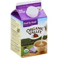 Organic Valley - Half & Half Pt
