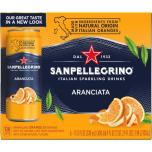 San Pellegrino - Aranciata Sparkling Water Cans 0