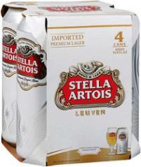 Stella Artois - 4pk Cans (4 pack cans) (4 pack cans)