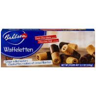 Bahlsen - Waffeletten Dark Chocolate Waffle Roll 3.5 Oz