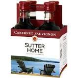 Sutter Home - Cabernet Sauvignon 4PK 187 ML NV (4 pack bottles)