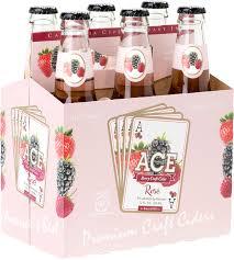 Ace Cider - Berry Rose Cider (6 pack bottles) (6 pack bottles)