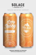 Solace - Juicy Lucy Hazy DIPA (4 pack cans) (4 pack cans)