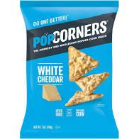 Popcorners - Original White Cheddar Popped Corn Chips 7 Oz