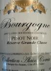 Collection Alain Corcia - Bourgogne Pinot Noir Reserve 2020