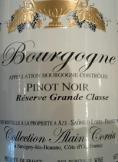 Collection Alain Corcia - Bourgogne Pinot Noir Reserve 2022