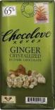 Chocolove - Ginger Crystallized Dark Chocolate Bar 3.2 Oz 0