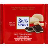 Ritter Sport - Dark Chocolate with Marzipan 3.5 Oz 0