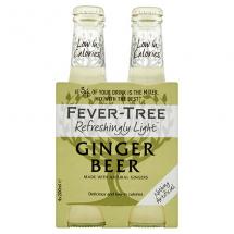 Fever Tree - Refreshingly Light Ginger Beer (4 pack) (4 pack cans)
