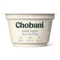 Chobani - Plain Yogurt Cup