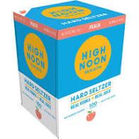 High Noon Spirits - Sun Sips Peach 4 Pk NV (4 pack cans)