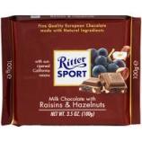 Ritter Sport - Milk Chocolate with Raisins * Hazelnuts3.5 Oz 0