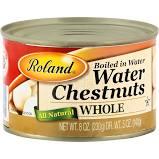 Roland - Water Chestnuts Whole 8 Oz 0