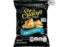 Stacy's - Simply Naked Pita Chips 7.33 Oz 0