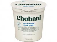 Chobani - 0% Fat Plain Large Yogurt 32 OZ