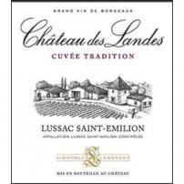Chateau Des Landes - Lussac Saint Emilion HALF BOTTLE 2016 (375ml)