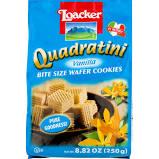 Loacker - Quadratini Vanilla Wafer Cookies 8.82 Oz 0