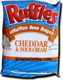 Lay's - Ruffles Cheddar & Sour Cream 1 Oz 0
