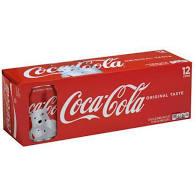 Coca Cola -  Classic (12 pack cans)