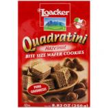 Loacker - Quadratini Hazelnut Wafer Cookies 8.82 Oz 0