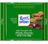 Ritter Sport - Milk Chocolate with Whole Almonds 3.5 Oz 0