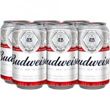 Anheuser-Busch - Budweiser Regular Cans (6 pack cans) (6 pack cans)