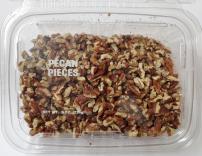 Produce - Pecan Pieces in Plastic Container 8 Oz