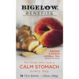 Bigelow Benefits - Ginger & Peach Tea 18 Ct 0
