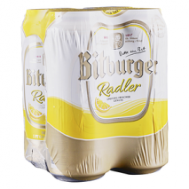 Bitburger - Radler (4 pack cans) (4 pack cans)